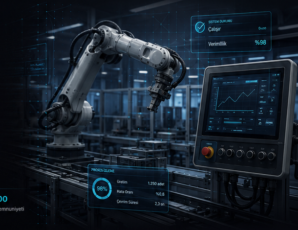Endüstriyel robot ve otomasyon sistemi